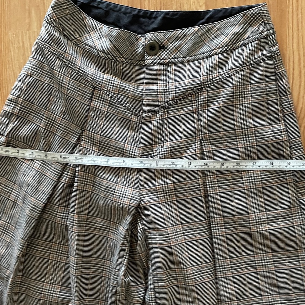 Free people wide leg plaid pants - Picture 7 of 8